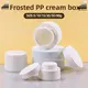 Frosted Plastic Cosmetic Pump Jar Set 1