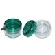 Skincare Jars Wholesale - 20ml Green Lid Airless Cream Jars 1