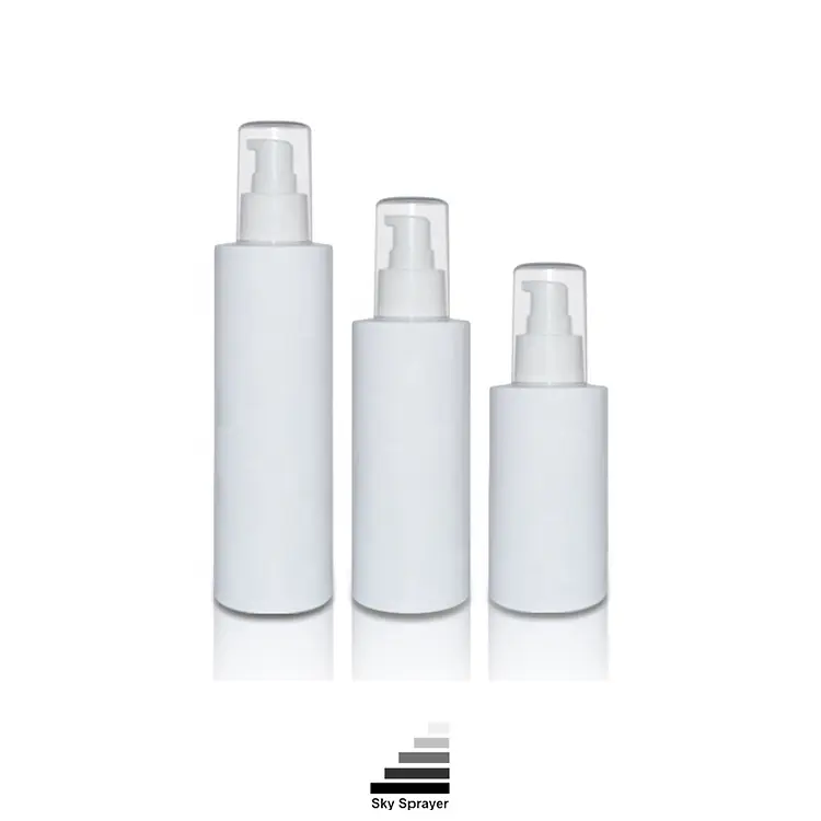 Round PET Plastic Cosmetic Bottle Maker - White Color 1