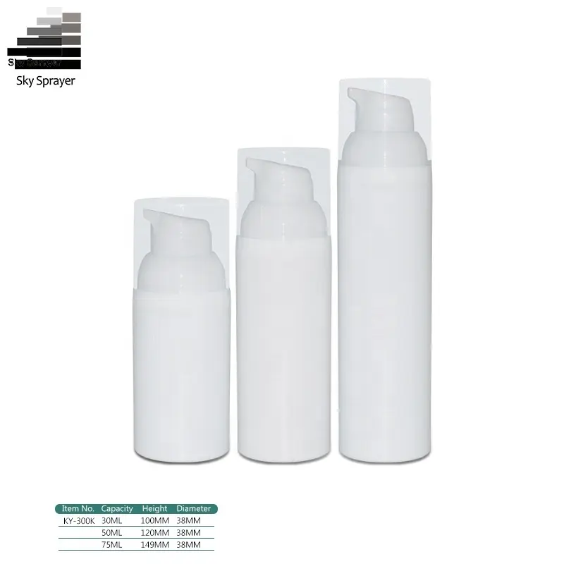 High Quality 30ml Round Airless Cosmetic Bottles Wholesale 1