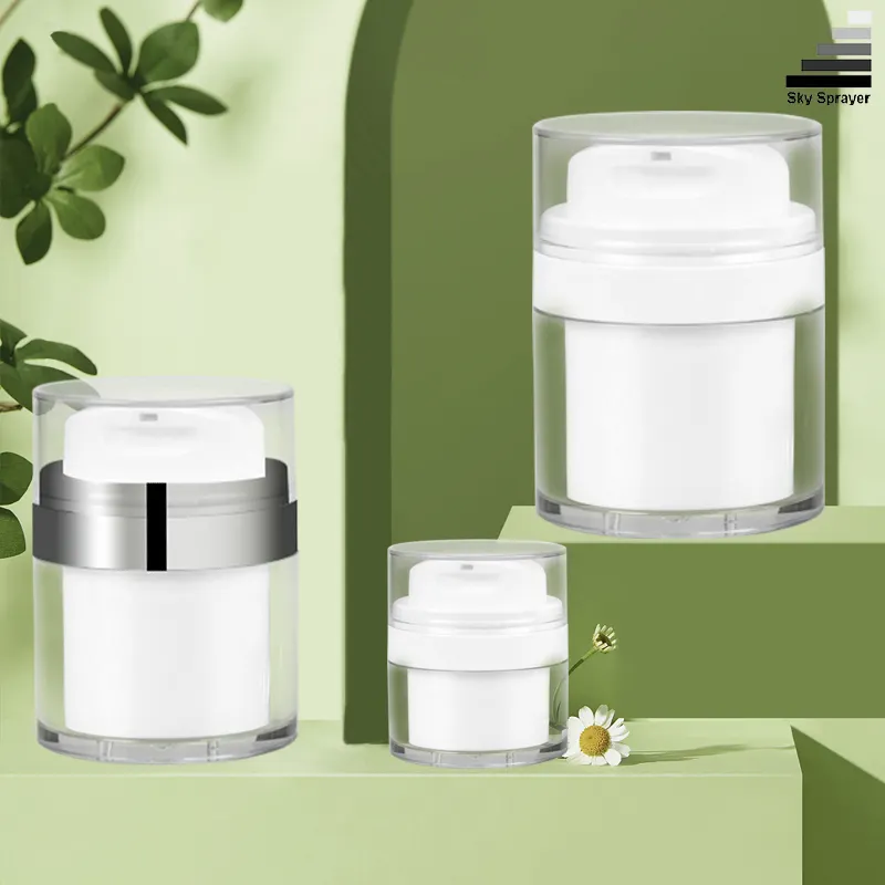 Airless Pump Bottles Wholesale: Precision Finish 15ml-100ML with Spray Cap 1