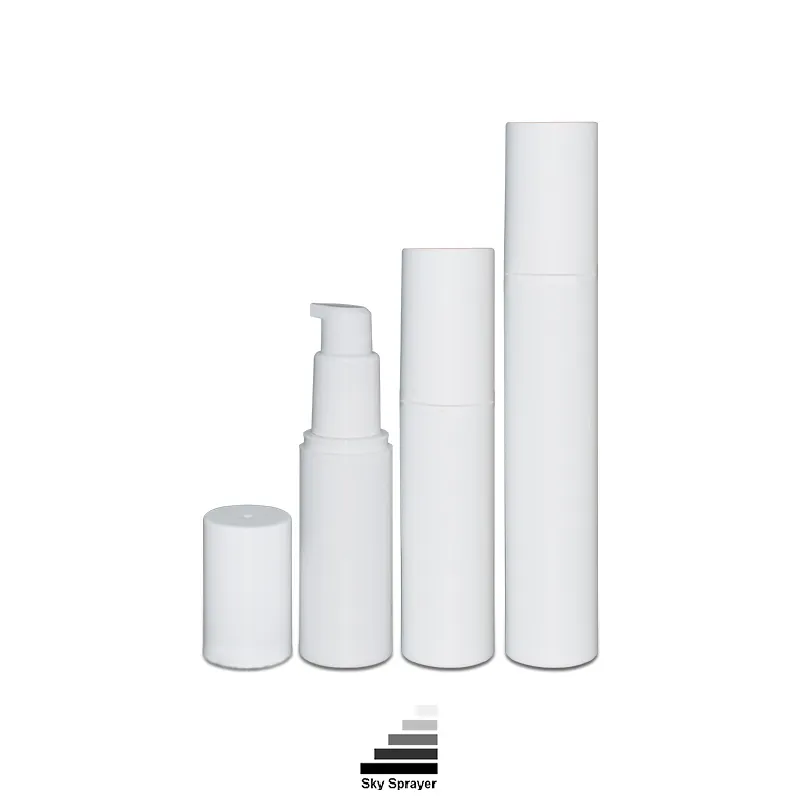 Silver Matte Airless Pump Bottle: Versatile Packaging Solution 1