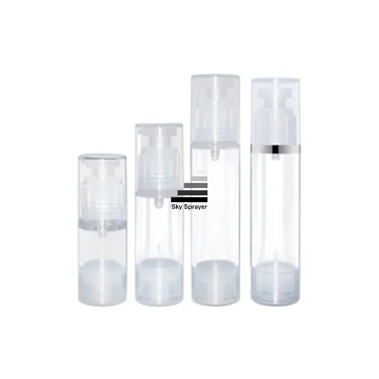 Customizable Plastic Airless Cosmetic Bottles 1