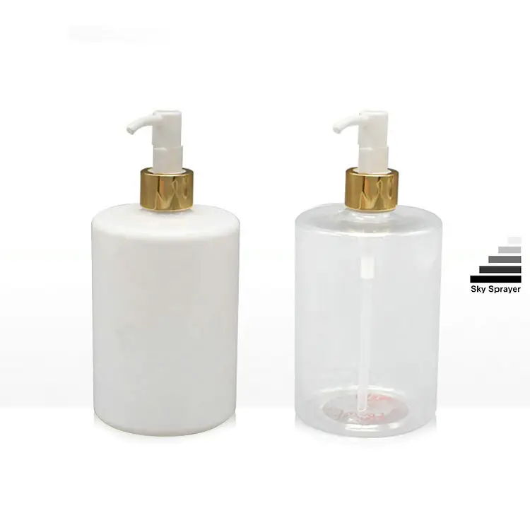 500ml White Lotion Pump Bottle - Professional QC Inspected - Reliable Materials - Stable Performance 1