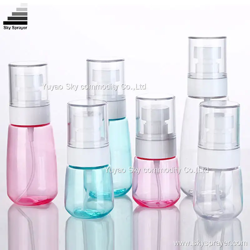 Customizable 30/60/80/100ML PETG Fine Mist Spray Bottle - Sky Sprayer 1