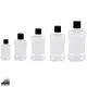 Transparent Plastic Mouthwash Bottles with Lid - Various Sizes 1