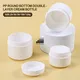 White PP Cream Jar: 20g-120g Sizes Available, Wholesale Cosmetic Jars 1