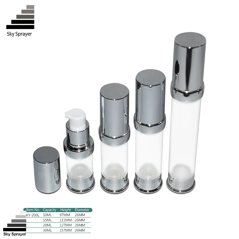 Custom Airless Pump Bottles - Top Quality Cosmetic Packaging 1