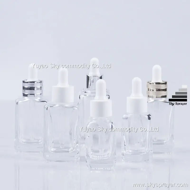 Luxury Glass Essential Oil Dropper Bottle - Customizable Sizes 1
