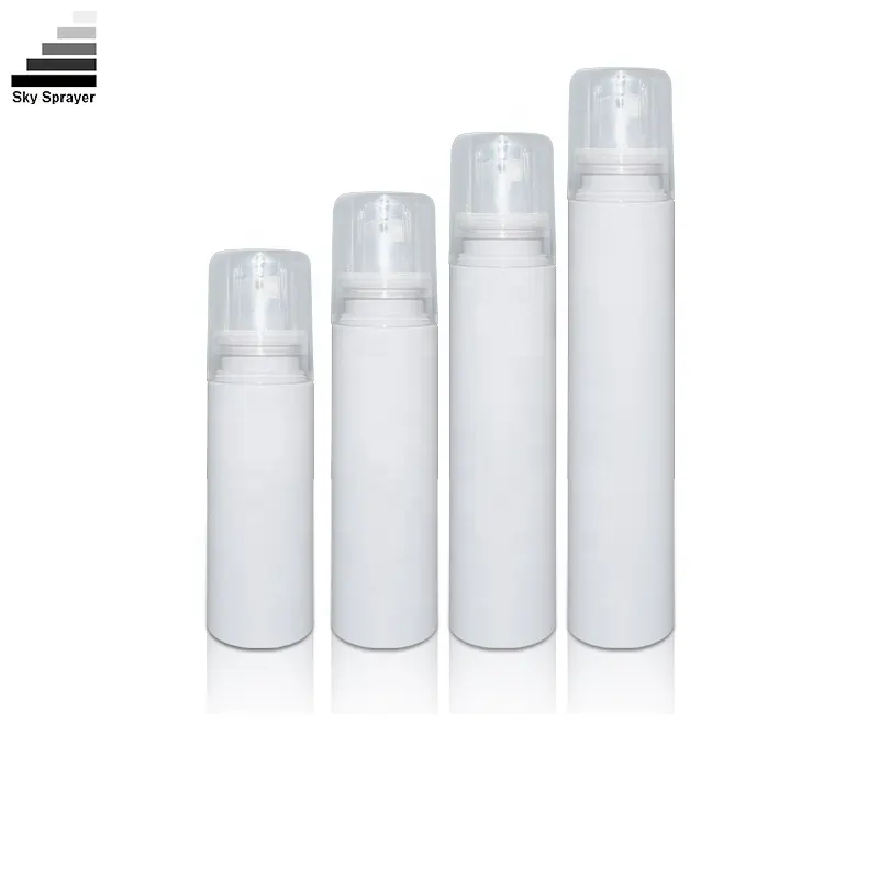 White Thick Plastic Bottles Wholesale - Airless Bottle Packaging 1