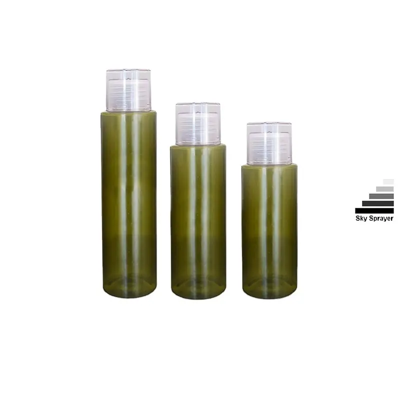 Green Pet Plastic Water Bottle Preform - Customizable Skin Care Packaging 1