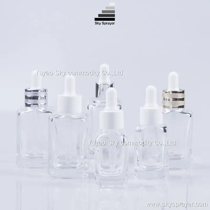 Luxury 30ml Frosted Glass Dropper Bottle 1