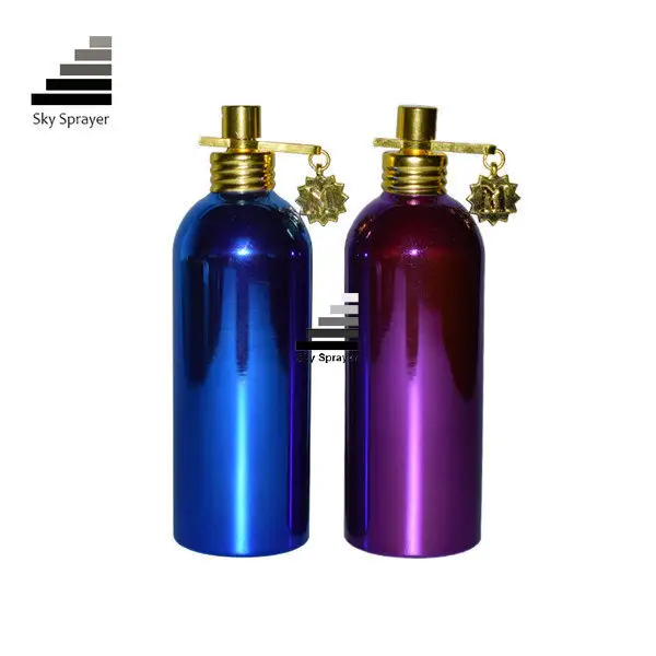 100ml Spray Round Aluminium Bottle for Cosmetics by SKY SPRAYER 1