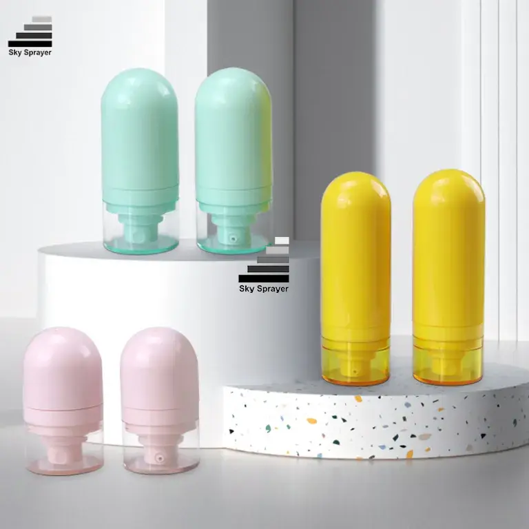 Airless Pump Packaging - Precision Finish Bottle with Spray Cap 1