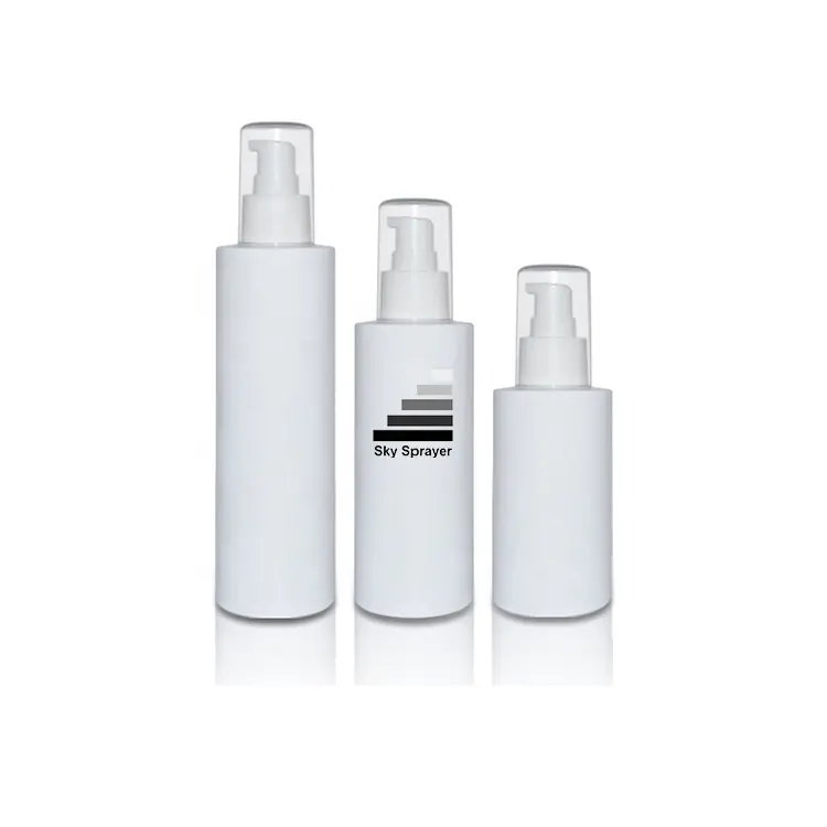 White Plastic Cosmetic Bottle Maker - Airless Pump Bottle Wholesale 1