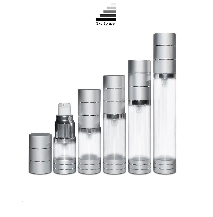Luxury Silver Airless Pump Bottles - Top Quality & Service 1