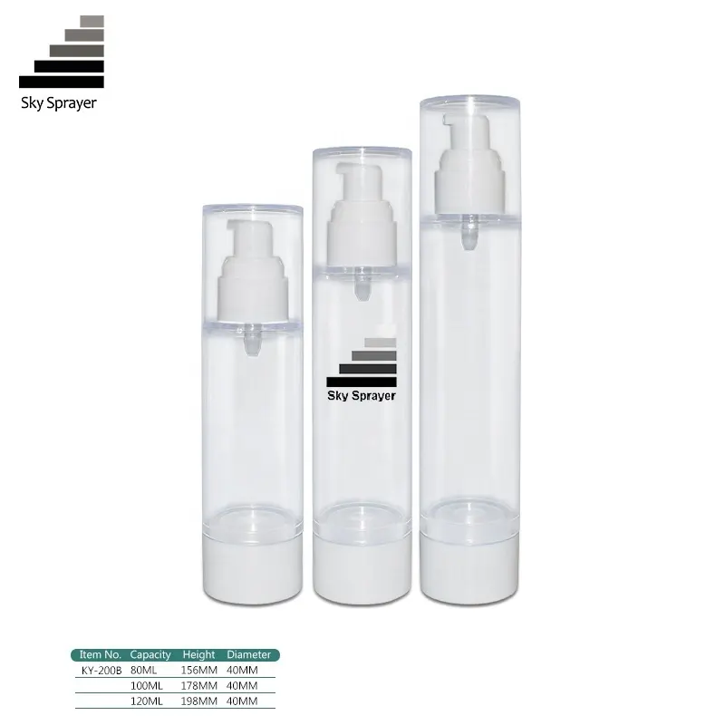 Plastic Airless Bottle - Quality and Style in One 1