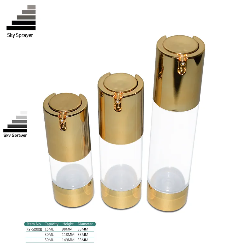 100ml Airless Pump Bottle for Skin Care 1