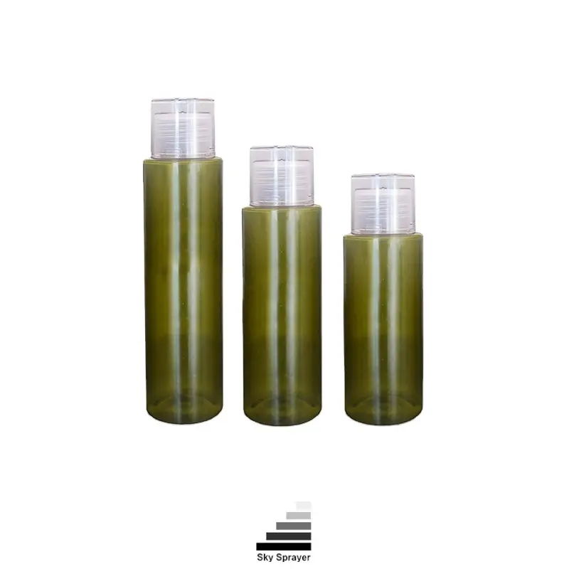 Custom Clear PET Mouthwash Bottles with Lid - 80ML to 500ML Options 1