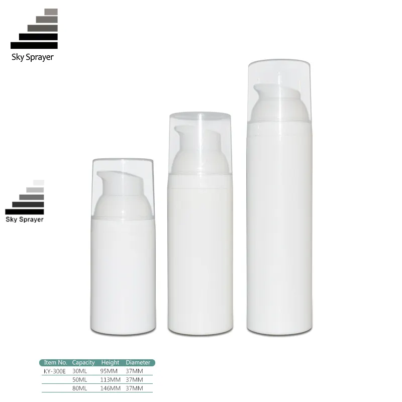 Airless Cosmetic Pump Bottle - High-Quality Portable Skin Cream Bottle 1