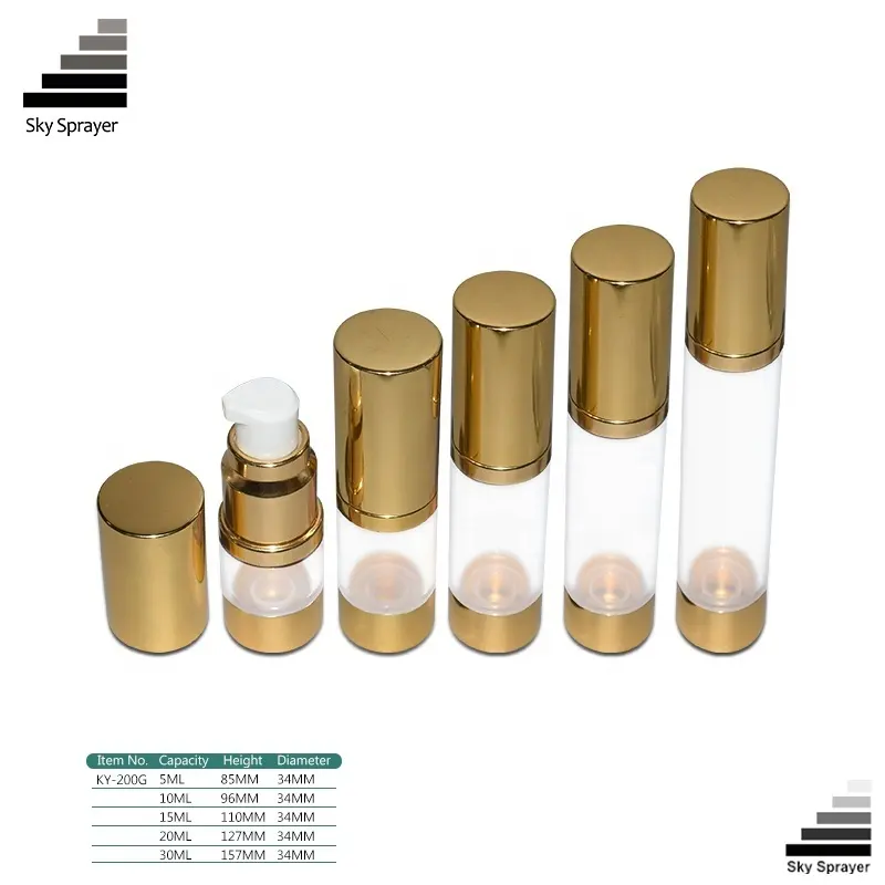 Acrylic Airless Pump Bottle - Top Quality & Various Sizes 1