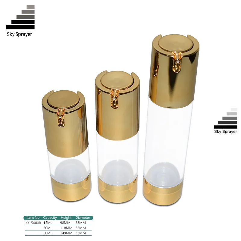 30ml Airless Pump Bottle: High-Tech Skin Care Packaging 1