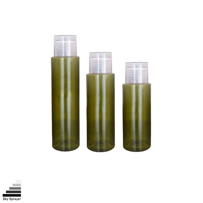 100ml Cosmetic Bottles - Green Pet Plastic Preform 1