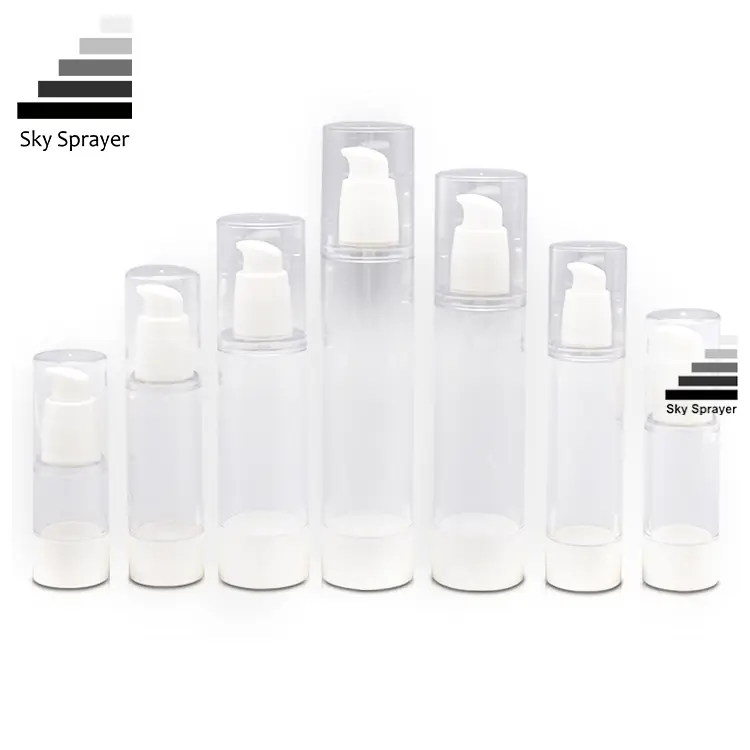 Popular White Airless Pump Lotion Bottle - High Quality Airless Travel Bottles 1