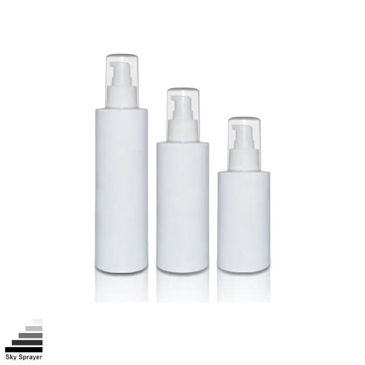 Custom Printed White Plastic Cosmetic Bottle Maker 1