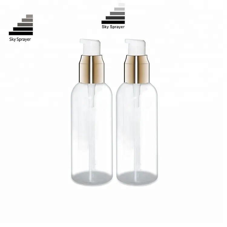 20mm Plastic Bottle Pump Dispenser Perfume Sprayer - Non Spill Foam Style - Durable 80ML - Frosted Cosmetic Bottles 1