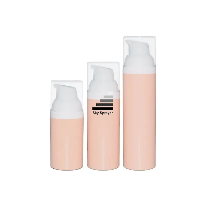 High Quality Pink Airless Pump Bottle - 10ml 1
