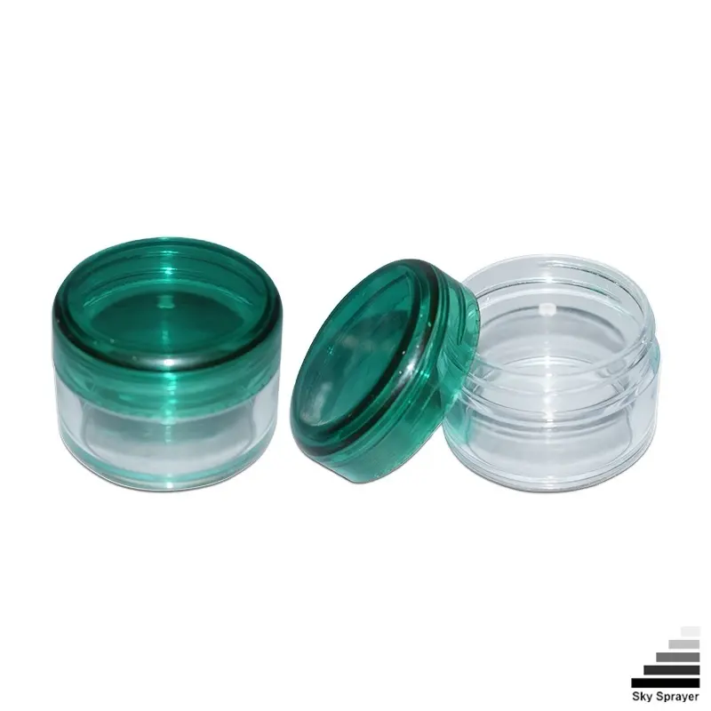 30ml Round Airless Pump Plastic Cosmetic Bottles 1