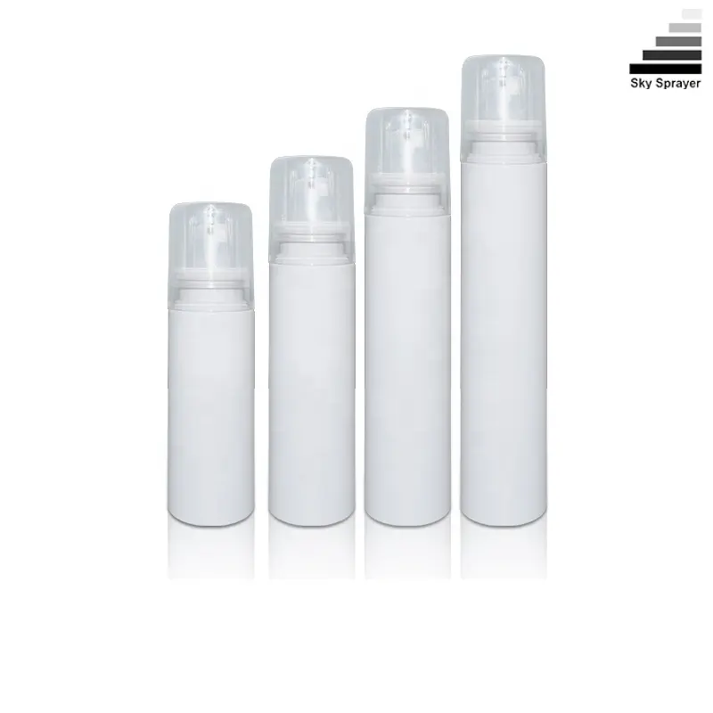 White PET Cosmetic Bottles - Wholesale Beauty Packaging 1