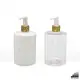 500ml Boston Round Cosmetic PET Plastic Lotion Bottle 1