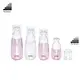 Pink and White Personal Care Plastic Bottles - Different Colors and Capacities 1