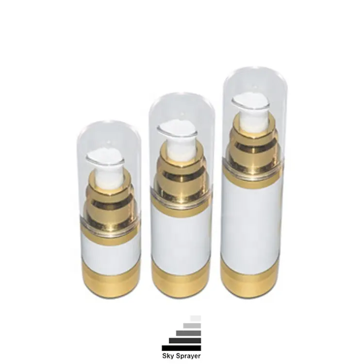 Airless Bottles Cosmetic Packaging - High Quality Plastic Travel Lotion Bottles 1