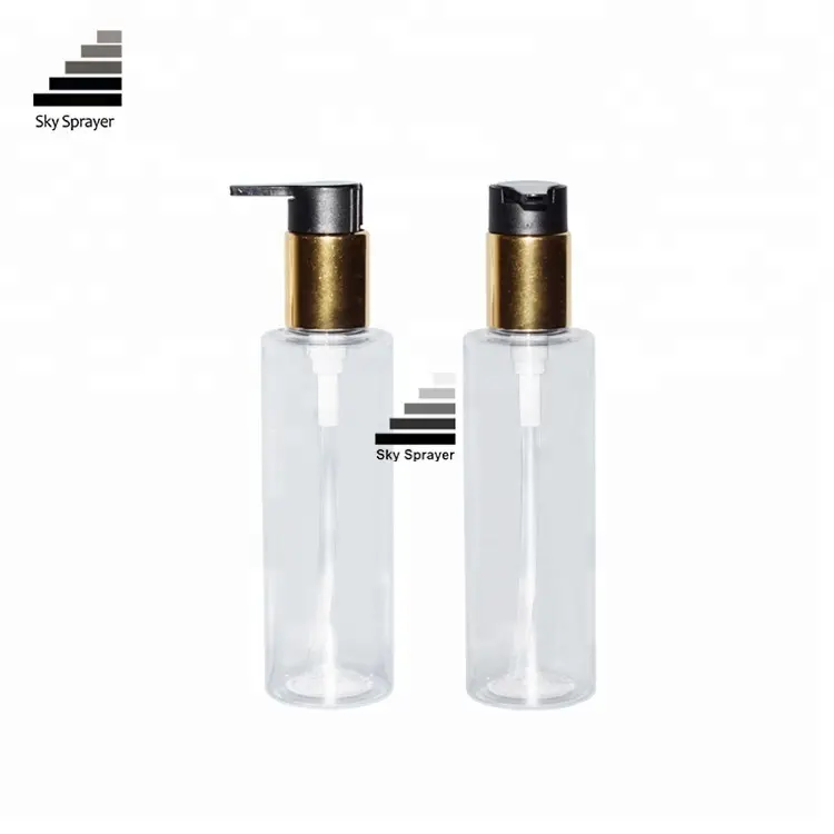 High Quality Clear PET 250ml Pump Bottles 1