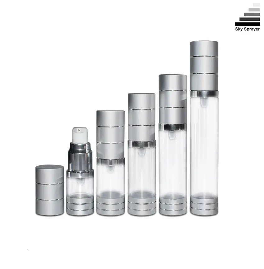 Transparent Plastic Mouthwash Bottle with Lid - Custom Sizes 1