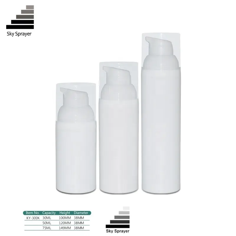 100ml Airless Pump Bottle by Sky Sprayer 1