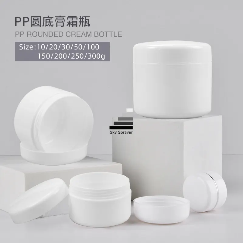 Customizable Cream Jars: Professional Single-Layer Packaging 1