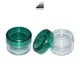 Green Lid 20ml Airless Cosmetic Jars 1