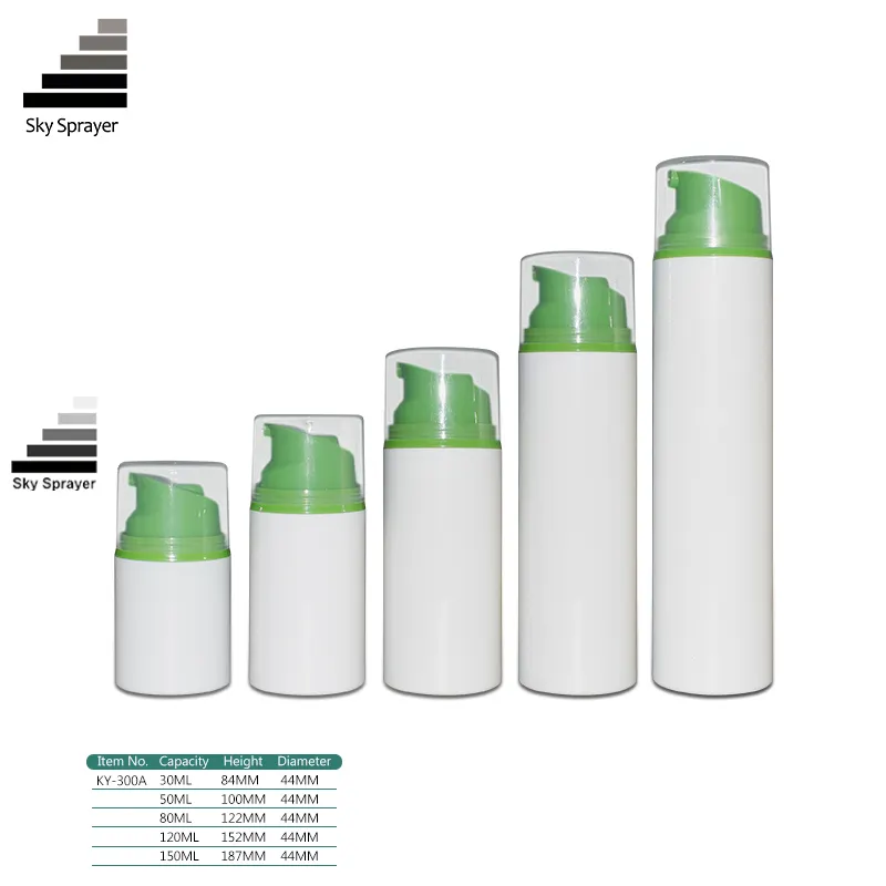 PP Airless Bottle - Various Sizes 1
