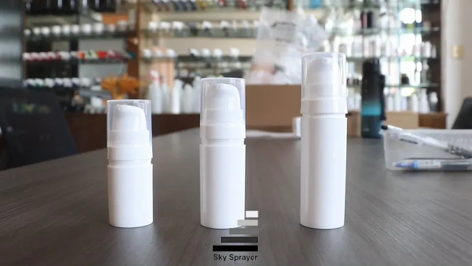 Wholesale Airless Cosmetic Bottles - Precision Finish 5ml 10ml 15ml 1