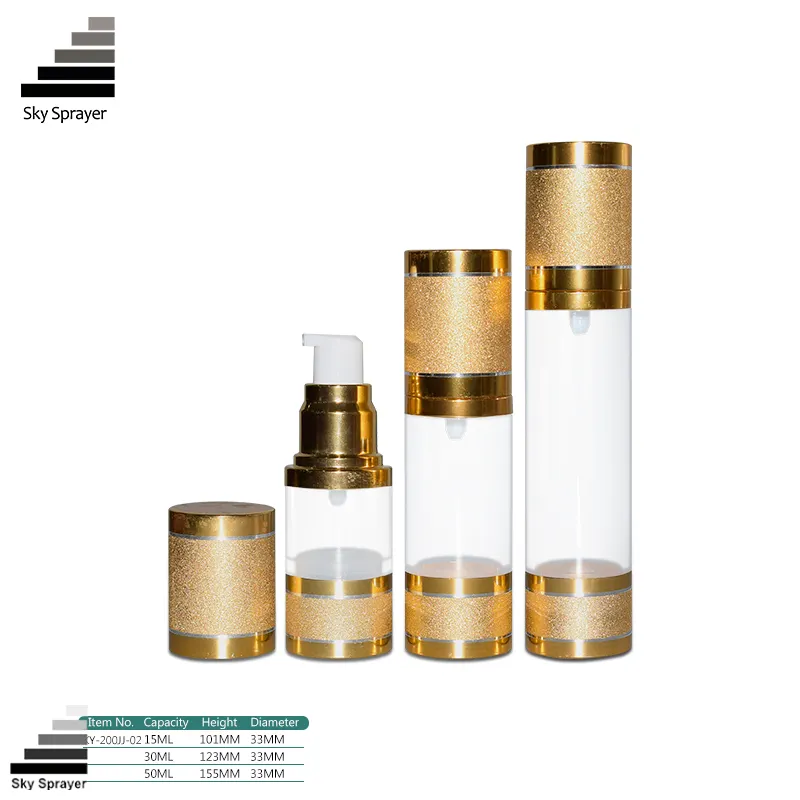 Colorful Airless Pump Spray Bottles - High Quality Plastic Containers 1