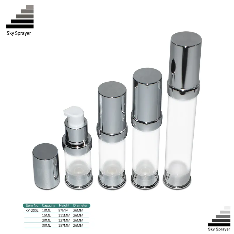 Sky Sprayer Custom Airless Cosmetic Bottles 1