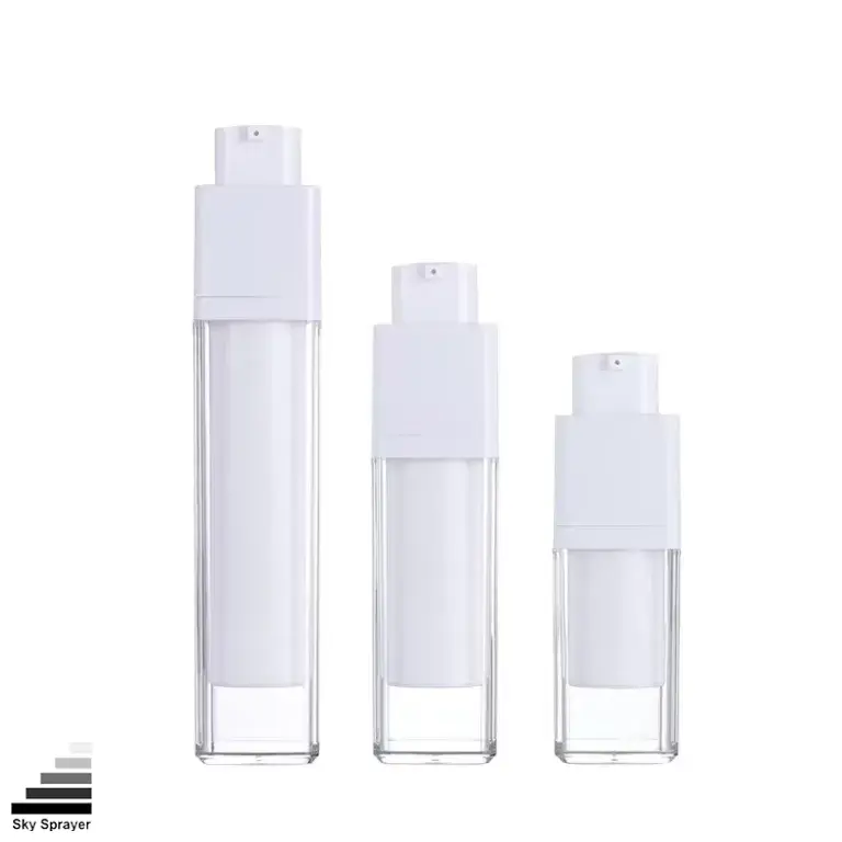 Precision Finish Airless Lotion Bottles 1