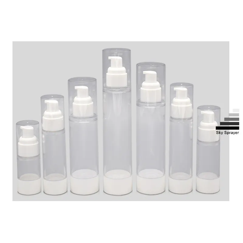 White PP Airless Pump Bottles - Leading Quality 1