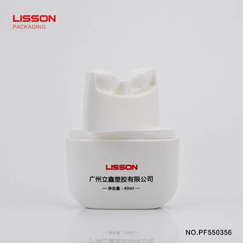 Lisson double rollers refillable massage cream tube luxury for storage 3