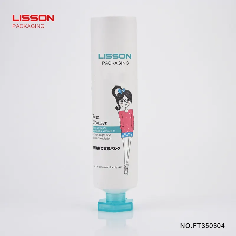 double layer lotion tubes wholesale cap high-end for makeup 5