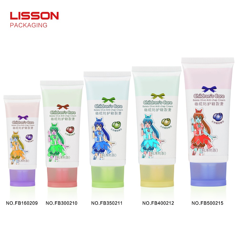refillable hand cream tube packaging screw cap for packing Lisson 3